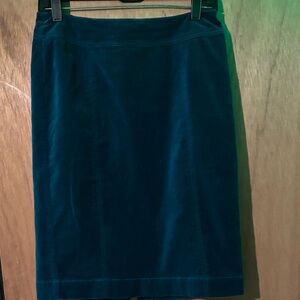 Boden Deep Blue Pencil Skirt